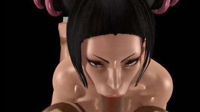 Street fighter porn 3D hentai animation