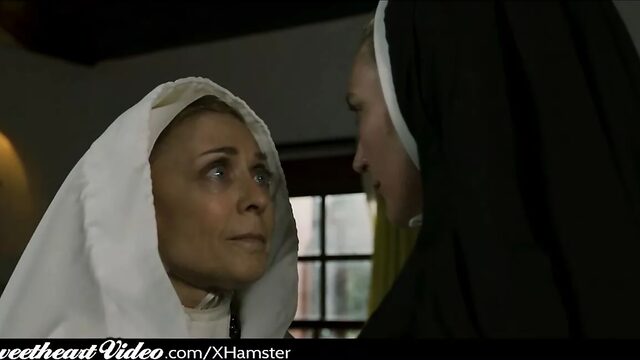 Mature Lesbian Nun Nina Hartley Sins With MILF Lover