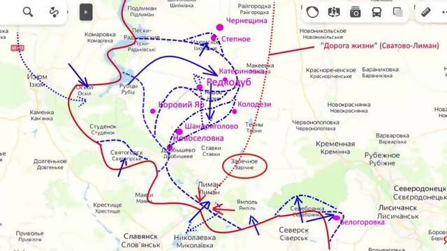 Ю Подоляка: Украина(29.09.22) Красный Лиман – кульминация приближается #подоляка #украина #zv #карта #сводка #аналитика #новости