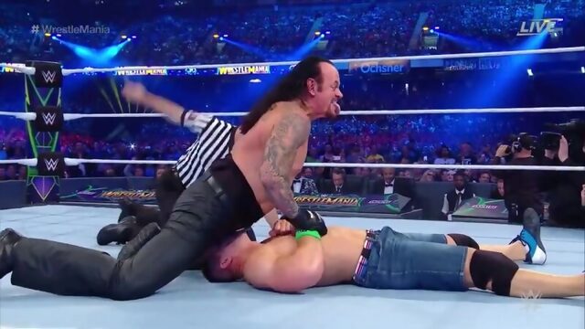 (WWE Mania) Undertaker vs John Cena WrestleMania 34