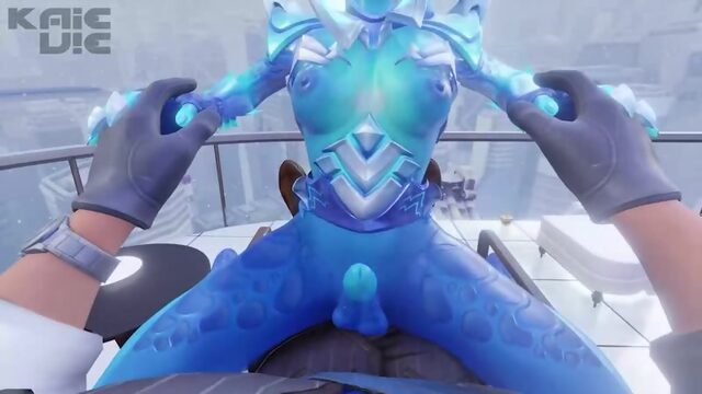 (Sound)Rime Sombra&Hanzo male on futa ari [Overwatch;Porn;Hentai;Dickgirl;R34;Sex;SFM;порно;секс;футанари]