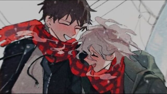 nagito komaeda x hajime hinata / komahina / danganronpa edit