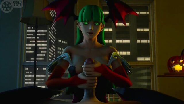 Darkstalkers Morrigan Aensland animated meklab sound