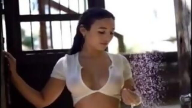 Angeline Varona Angie Varona wet T-Shirt