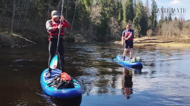 Оредеж - сплавы на SUP бордах