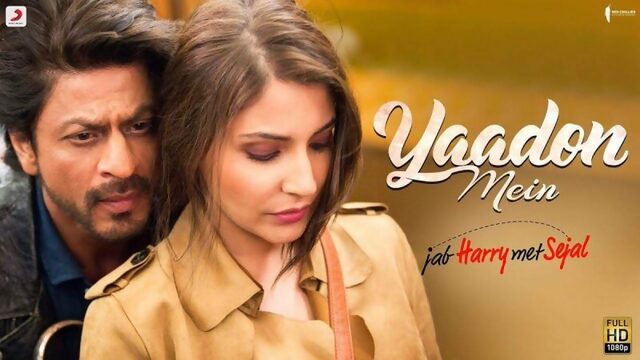 YAADON MEIN – Anushka Sharma ¦ Shah Rukh Khan ¦ Pritam ¦ Latest Love Song 2017