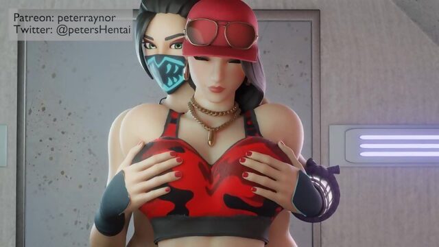 (Sound)Red Jade&Ruby futanari on female [Fortnite;Porn;Hentai;Dickgirl;R34;Sex;Blender;порно;секс;хентай;футанари;фортнайт]