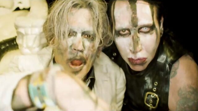 Marilyn Manson - Say10 (and Johnny Depp)