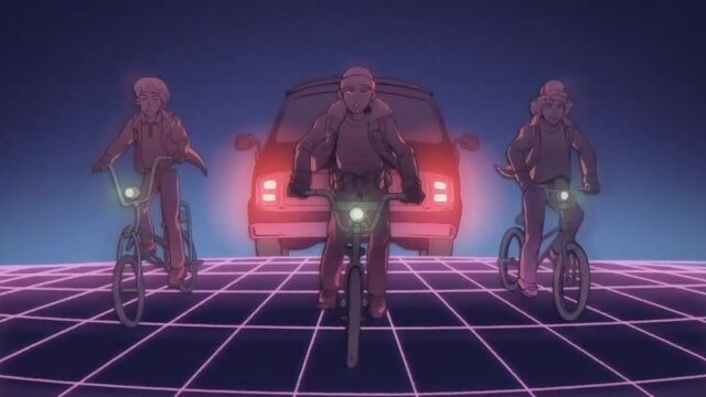 If Stranger Things was an 80s Anime