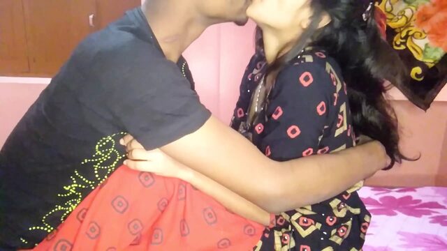 Virgin stepcousin girl gave first time fuck in Hindi, porn sex video with clear Hindi audio