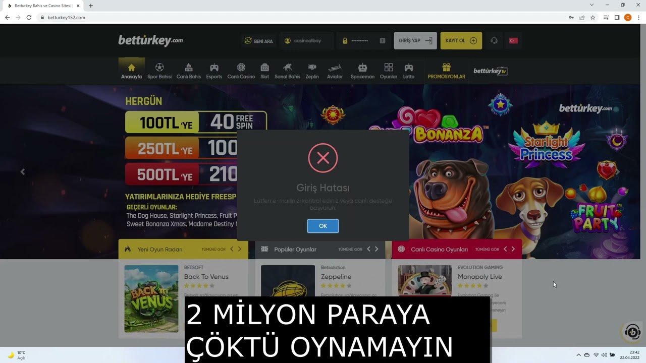 2 MİLYON PARAYA ÇÖKEN DOLANDIRICI SİTE BETTURKEY #CASİNO #RULET #CRAZYTİME #LİGHTNİNGRULET