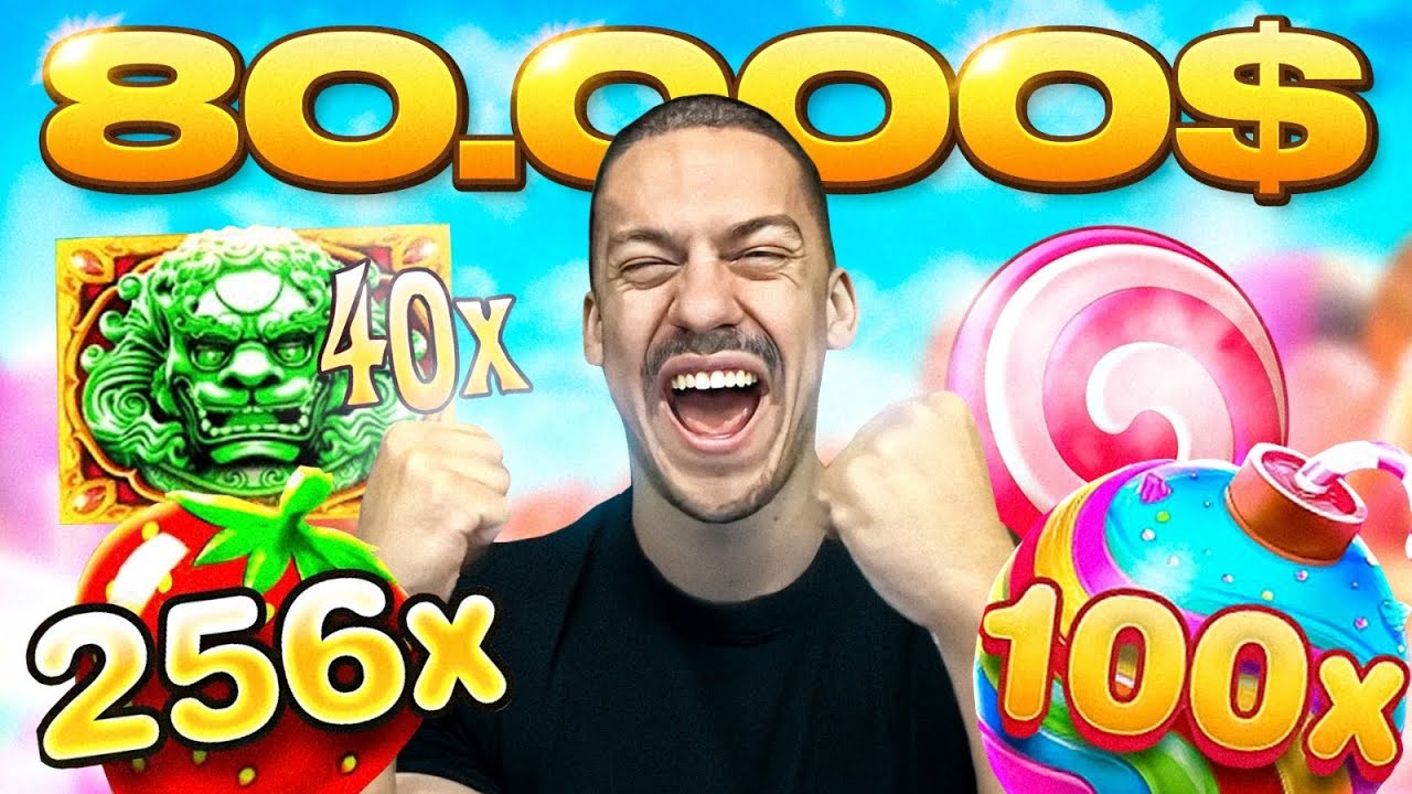 SWEET BONANZA MAX BET WENT CRAZY!!! 80.000$ BONUS OPENING