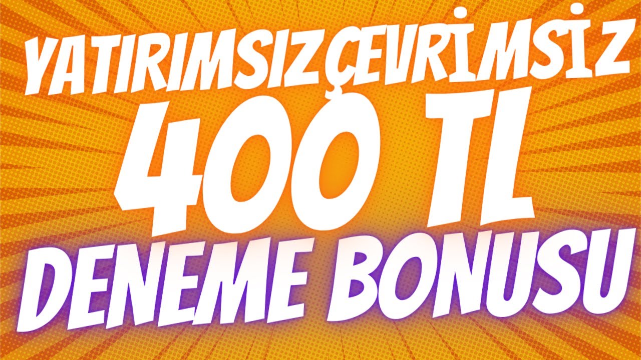 400 TL Deneme Bonusu - Güvenilir Tarafbet Sitesi #denemebonusu